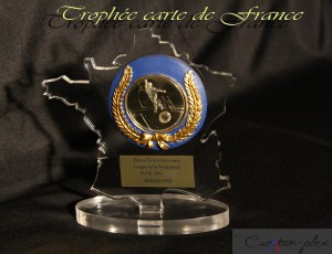 trophée carte de France