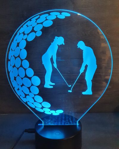 lampe 3D Golf