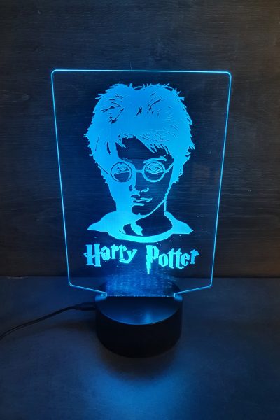 lampe 3d led Harry Potter