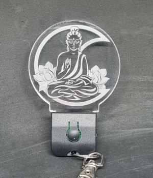 porte-clés led Bouddha