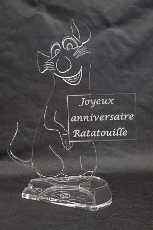 trophée anniversaire rat Ratatouille